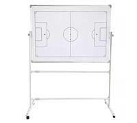 Soccer Tactical Magnetic Board Kit, Football Coaches Clipboard, Double-Sided Magnetic Panel, Easy to Write and Erase, Flexible to Move, for Competition