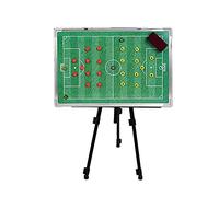Soccer Tactics Board Marker Boards Football Tactical Board, Foldable Coaching Tactical Folder, Leather Magnetic Portable Coaching Board, Magnet Board With Pen Eraser