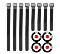 Soccer Target Discs - Hockey Training Goal Equipment for Agility | High-Visibility Resistant PVC with Adjustable Straps & Top Corner Placement for Baseball, and Practice