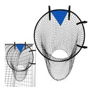 Soccer Target Goal - Foldable Football Net, Portable Launcher Equipment | Modern Design Stylish Accuracy Training Sports Net for Youth Flag Football Practice Trainer