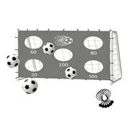 Soccer Target Net - Foldable Training Goal Cloth, Portable Practice Net | Precision Accuracy Training System Skill Development Equipment Quick Setup Folding Design Practice Aid Kit For Youth