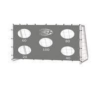 Soccer Target Practice Net, Portable Shot Accuracy Trainer, Athletic Skill Improvement Gear, Lightweight Foldable Design for Strong Stitching All Weather Outdoor Training Aid Coaching Drill Performanc