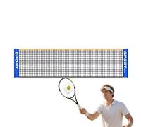 Soccer Tennis Net Training Entertainment Tournament Mesh | Height Adjustable Portable Net for Kids for Indoor Outdoor Backyard Beach Garden