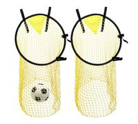 Soccer Top Bins Target Net, 2PCS 45x60cm Football Training Goal Targets for Kids