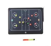 Soccer Training Board, LCD Electronic Strategy with Magnetic Stickers Professional for Basketball Ice Hockey Volleyball(ice hockey)