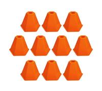 Soccer Training Cones - All Season Flexible Marker Equipment, High Visibility Stackable Build | Football Practice Cones for Coaching Field Setup Backyard Skating Athletics Pet Training Speed Work