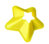 Soccer Training Cones - Football Training Markers Football Cone Markers for Agility Training | Five Point Disc Star Football Training Team