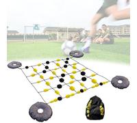Soccer Training Deflector for Goalkeepers - Enhances Reflex & Agility with Multiple Refraction Angles, Ideal for Floor Matrix Drills