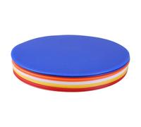 Soccer Training Disc PVC Anti Slip Marker Plate | Durable Lightweight Football Practice Cone Alternative for Field Drills Coaching Outdoor Indoor Skill Training Sports Setup