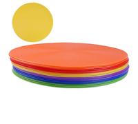 Soccer Training Disc - PVC, Standard Size Agility Training Disc Durable Lightweight | Reaction Speed Practice Tool, Multifunctional Soccer Equipment For Indoor, Outdoor, Soçcer Drills