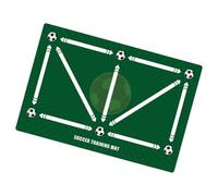 Soccer Training Mat,Football Training Mat For Kids,Football Footstep Training Mat,Soccer Skills Training Floor Mat, Non Slip Football Mat Training, To Improve Speed And Agility