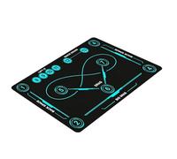 Soccer Training Mat - Impact-Resistant Synthetic Polymer Large, Portable Precision Dribbling Board Module, Reinforced Skill Development Stickhandling Pad, High-Density Athletic Instrument | fo