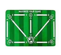 Soccer Training Mat, TOPIND Soccer Skills Training Floor Mat, Sports Mat Quiet Non-Slip Shock Absorbing Training Mat Kids Football Training Blanket, 60×90cm (E)