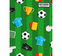 Soccer Unlined Notebook: Soccer Unlined Plain Notebook / Journal / Sketchpad | 110 Pages | 8.5 x 11