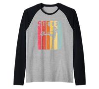Soccer Vintage Shirt for Soccer Player Retro Girls Soccer Raglan Baseball Tee