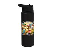 Soccer - World Cup WM Celebration Stainless Steel Insulated Water Bottle
