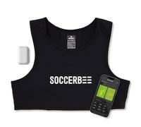 SOCCERBEE-BEE LITE 2 - Sports GPS Tracker & Vest for Outdoor Sports | 30days trial included & Subscription Requierd | Soccer Training Equipment | Fitness Tracker (Large)