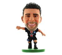 SoccerStarz 2016 Paris Saint Germain Thiago Motta Home Kit (Navy Blue/White/Red)