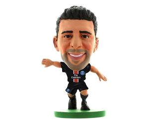 SoccerStarz 2016 Paris Saint Germain Thiago Motta Home Kit (Navy Blue/White/Red)