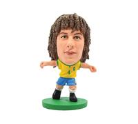 SoccerStarz Brazil International Figurine Blister Pack Featuring David Luiz Home