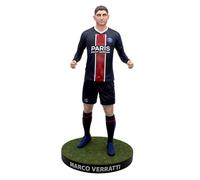 SoccerStarz Football's Finest - Officially Licensed Paris Saint-Germain Football Club Marco Verratti, 60cm Highly Detailed Resin, Luxurious Collectable Football Statue