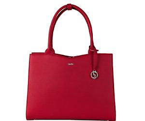 SOCHA Cherry Red Midi Laptop Bag 13.3 36 x 12 x 29 cm Synthetic Leather Red