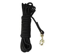 SOCHII 3m to 20m Pet Dog Training Tracking Leash Lead Nylon Extra Long Walking Rope Belt Running Non-Slip Black