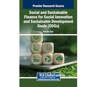 Social and Sustainable Finance for Social Innovation and Sustainable Development Goals (SDGs)