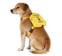 Social Anxiety Dog Travel Bag Selectively Social Do Not Pet Backpack Dog Walking Slogan Puppy Snack Storage (SELECTIVELY SOCIAL)
