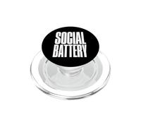 Social Battery Introvert Extrovert Energy PopSockets PopGrip for MagSafe