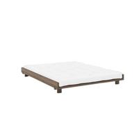 Social Bed Frame 160x200 Carob Brown