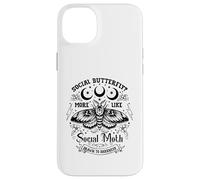 Social Butterfly? More Like A Social Moth Drawn To Darkness Case for iPhone 14 Plus