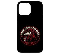 social distancing club est 1347 plague doctor tee Case for iPhone 13 Pro Max