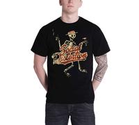 Social Distortion Distressed Skeleton T-Shirt in Black | Size: Small Social Distortion Black S