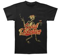 Social Distortion Men's Vintage 1979 Short Sleeve T-Shirt, Black, X-Large