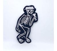 Social Distortion Skeleton Dancing Punk Rock Music Iron On Embroidered Patch