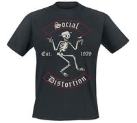 Social Distortion Skelly Banner T-Shirt black M