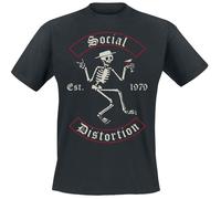 Social Distortion Skelly Banner T-Shirt black S