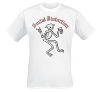Social Distortion Skelly Vintage T-Shirt white S