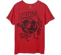 Social Distortion T Shirt Speakeasy Checkerboard Band Logo new Official Red