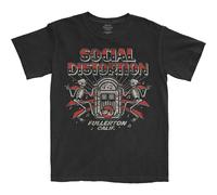 Social Distortion T Shirt Jukebox Skelly Band Logo Official Black XL