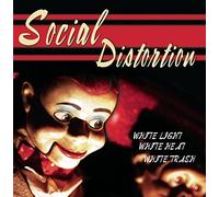 SOCIAL DISTORTION - WHITE LIGHT WHITE HEAT WHITE T - CD - N3z