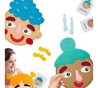 Social Emotional Learning Stickers - Fun Felt Kids Emoticon Toy, Interactive Multiplayer Activity, Emotional Development Learning Tool | for School, Home, Park, Car, and Outdoor Play