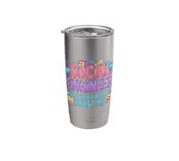 Social Engineer You Can Totally Trust Me Socializing - Stainless Steel Insulated Tumbler