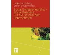 Hackenberg - Social Entrepreneurship - Social Business Fur Die Gesell - S555z