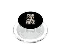 Social Events Too Many People Would Escape Again Goose PopSockets PopGrip for MagSafe