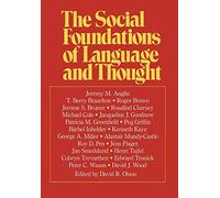 Social Foundations: Essays in Honor of Jerome S. Bruner