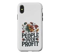 Social Justice People Over Profit Ethical Activism Case for iPhone X/XS