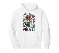 Social Justice People Over Profit Ethical Activism Pullover Hoodie