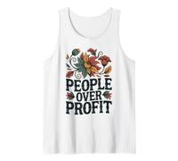Social Justice People Over Profit Ethical Activism Tank Top